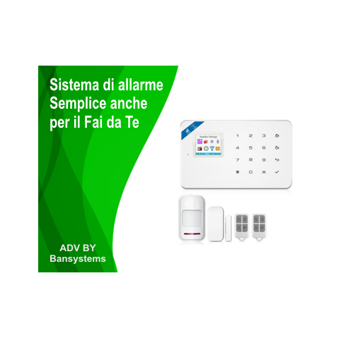 Vendita, installazione, assistanza Allarme Antifurto Fai da Te economico