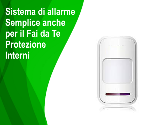 Sensore Volumetrico Fai da Te economico Prezzo